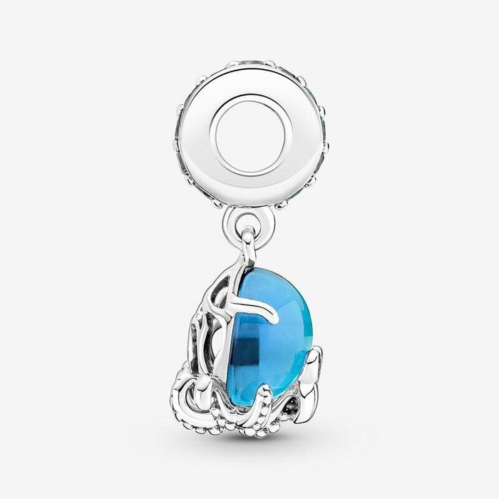 Pendentif pieuvre en verre de Murano