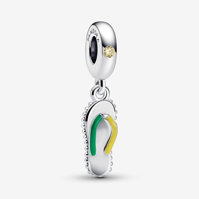 Charm Pendant Flip Flops Brazilian