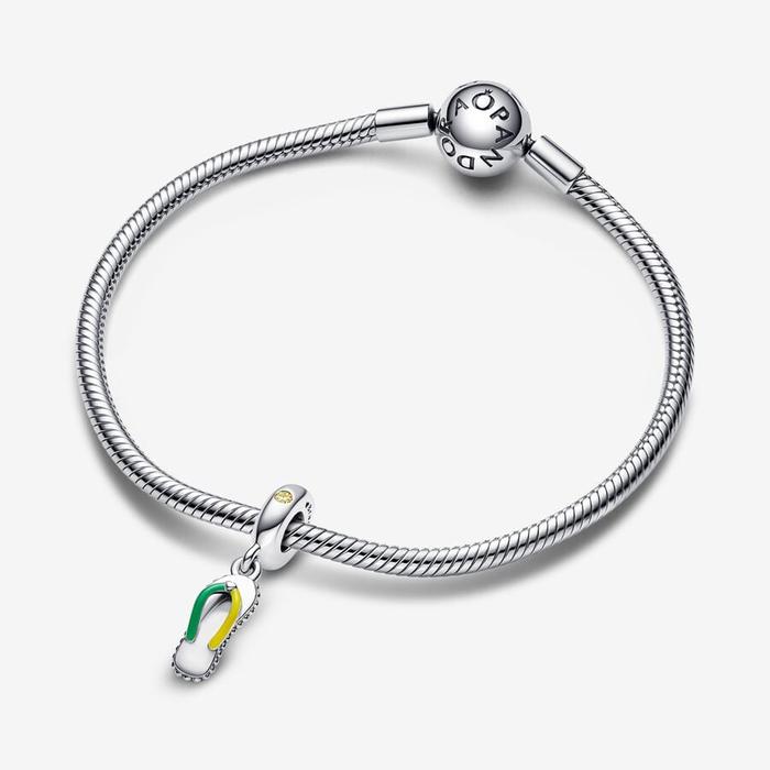 Charm Pendant Flip Flops Brazilian