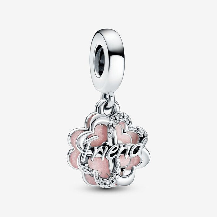 Friendship Four Leaf Clover Pendant Charm