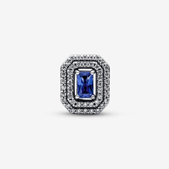 Pavè and Blue Stone Charm