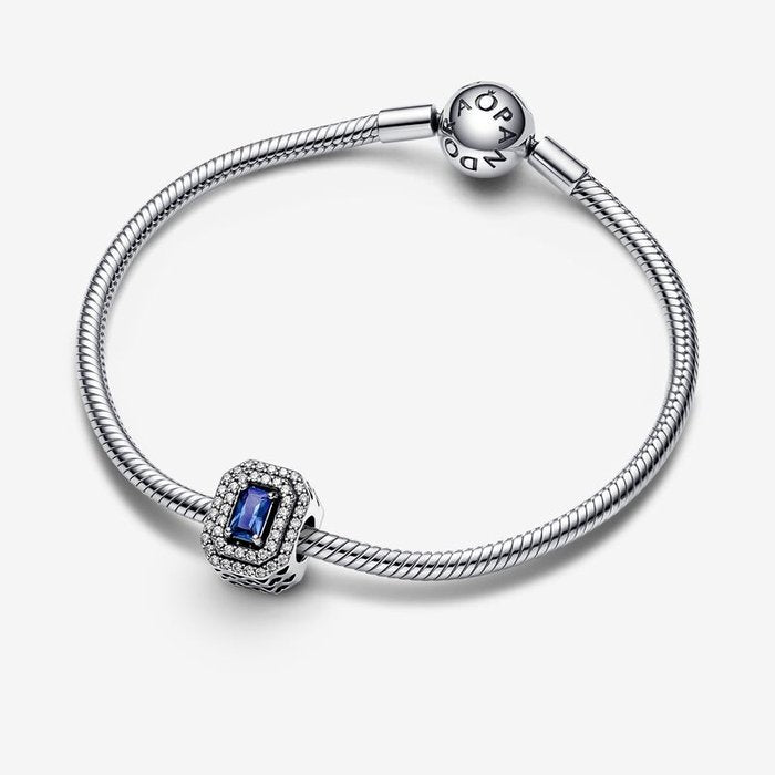 Pavè and Blue Stone Charm