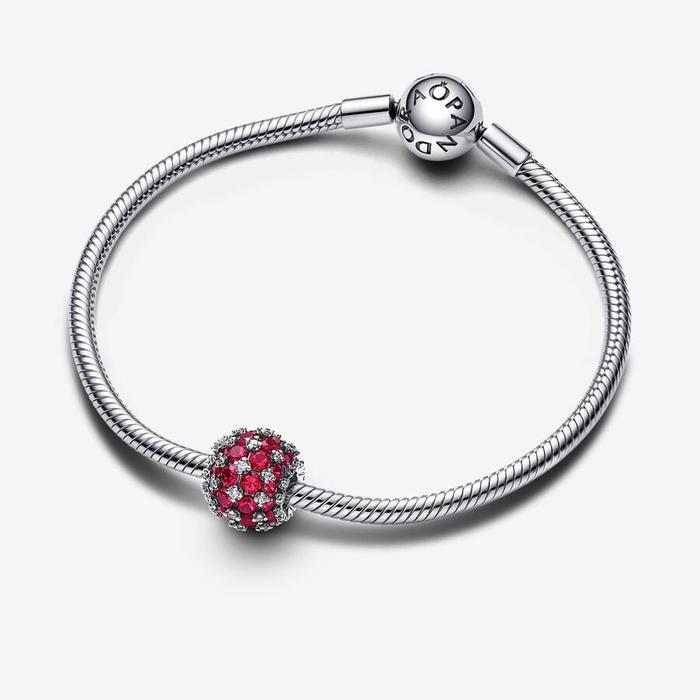 Charm Pavè Bright Stones Fuchsia