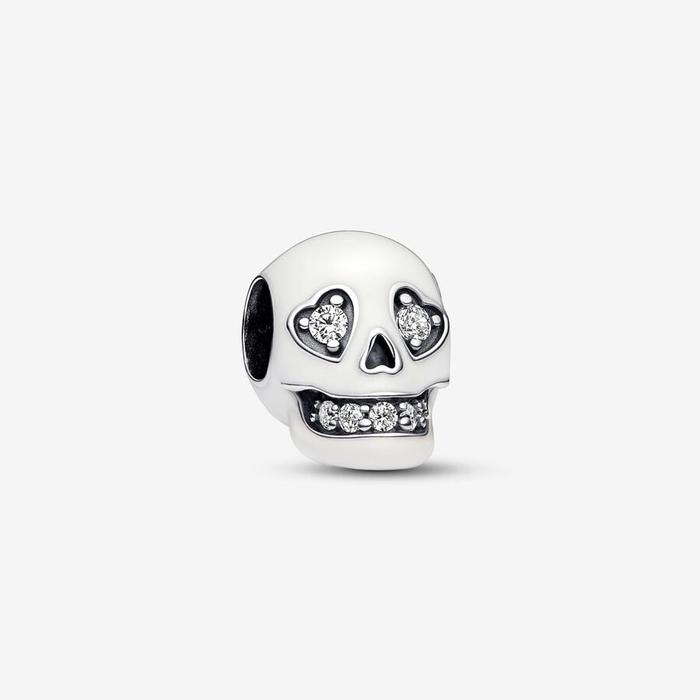 Glow in the Dark Skull Charm