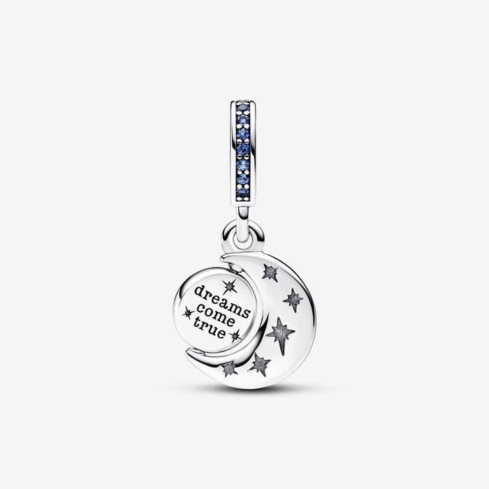 Rotating Moon Pendant Charm