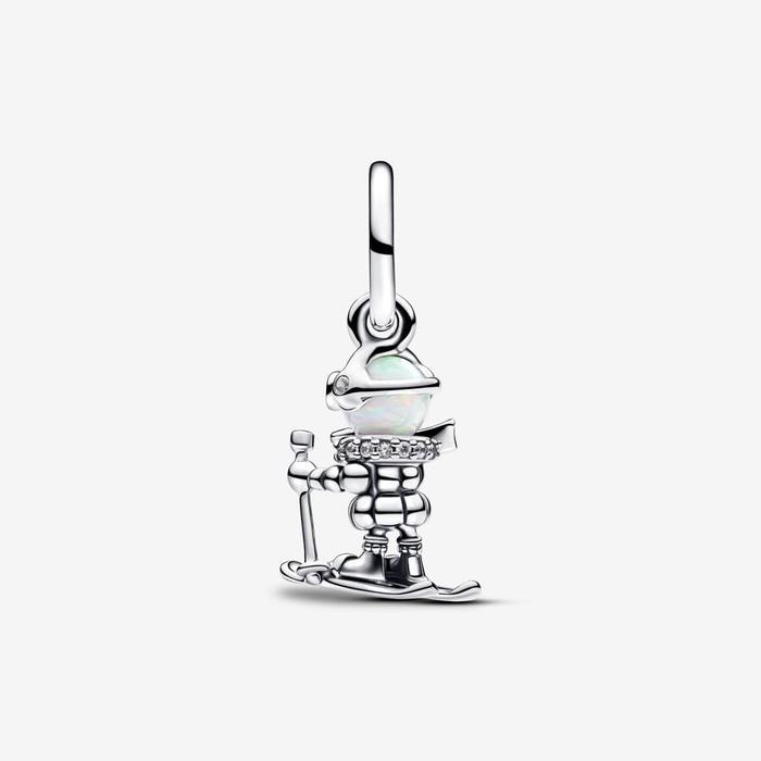 Skier Pendant Charm