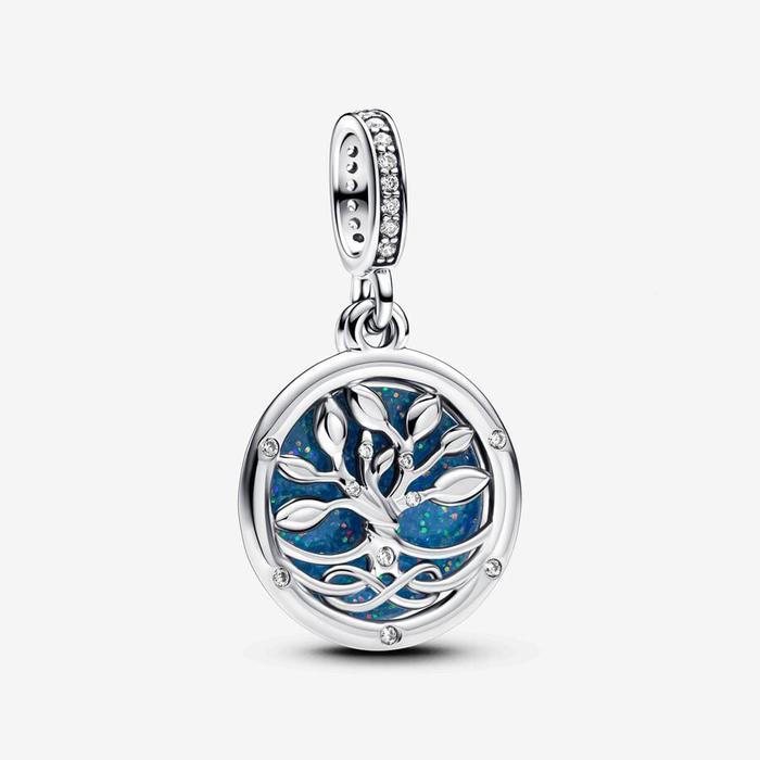 Pendentif arbre généalogique phosphorescent
