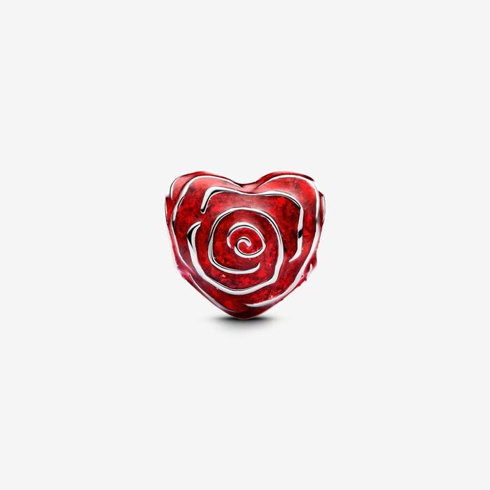 Charm a cuore Rosa