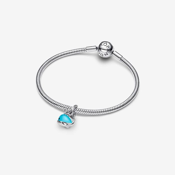 Charm Pendente Balena Turchese