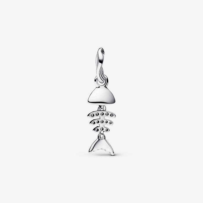 Charm Pendente Lisca Di Pesce Turchese
