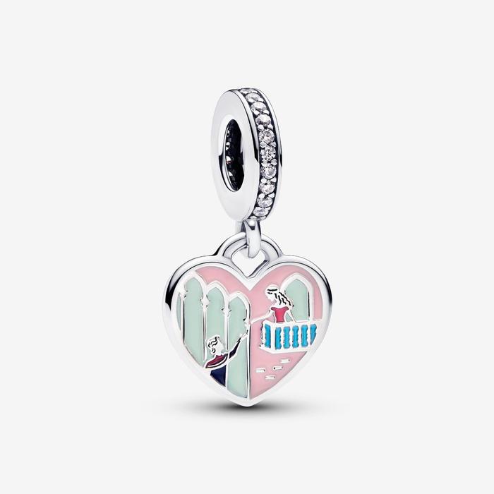 Romeo & Juliet Pendant Charm to Engrave