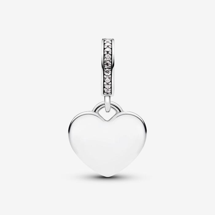 Romeo & Juliet Pendant Charm to Engrave