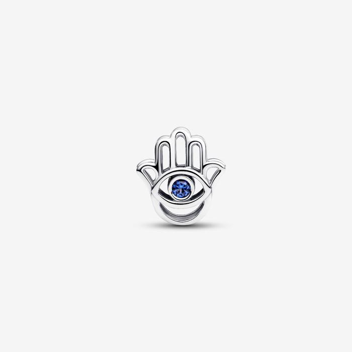 Openwork Mano di Fatima Pietra Blu