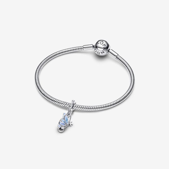 Charm Pendente Farfalla e Chiave "Unlock Tomorrow"