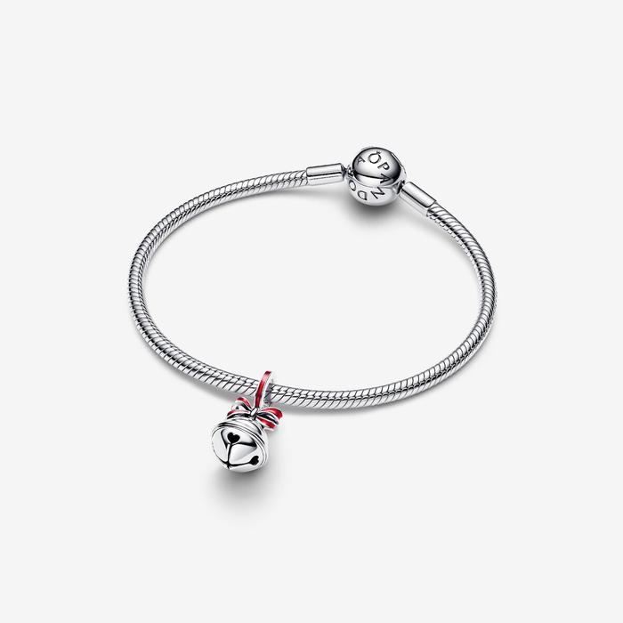 Charm Pendente Campanella di Natale