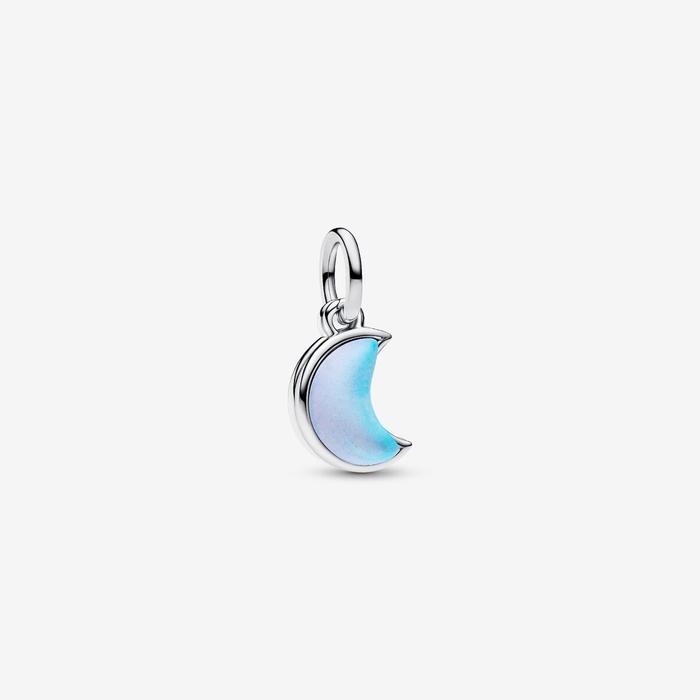 Charm Pendente Doppio Luna Crescente "I Would Give you the Moon"