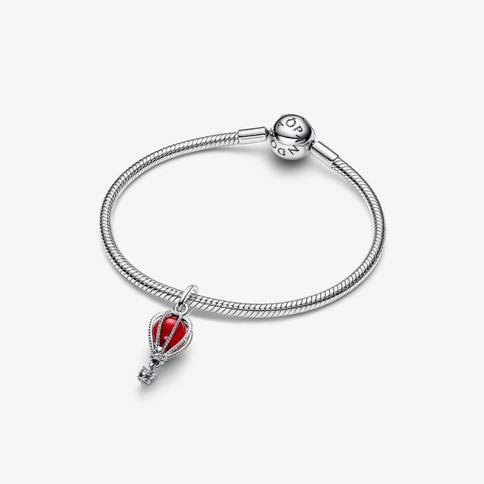 Charm Pendente Mongolfiera Rossa