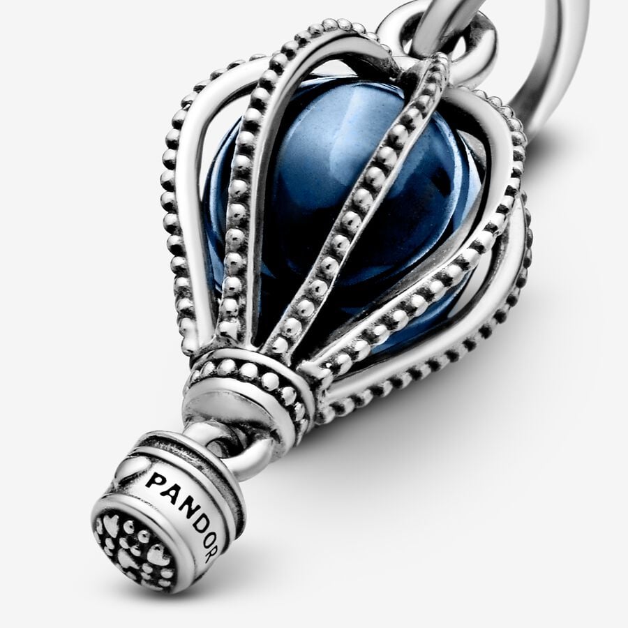 Charm Pendente Mongolfiera Blu