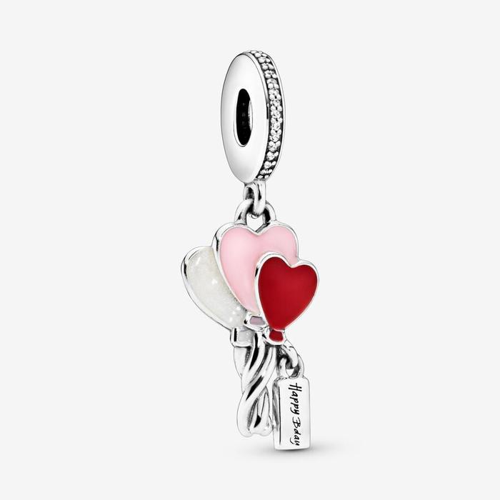 Pendentif breloque ballons d'anniversaire