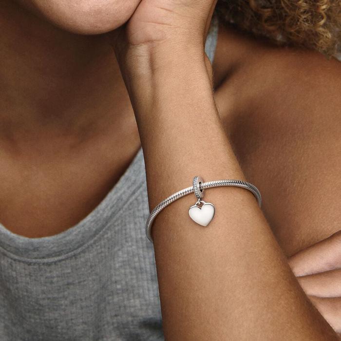 Charm Cuore Pendente da Incidere