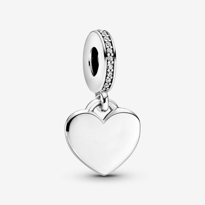 Charm Cuore Pendente da Incidere
