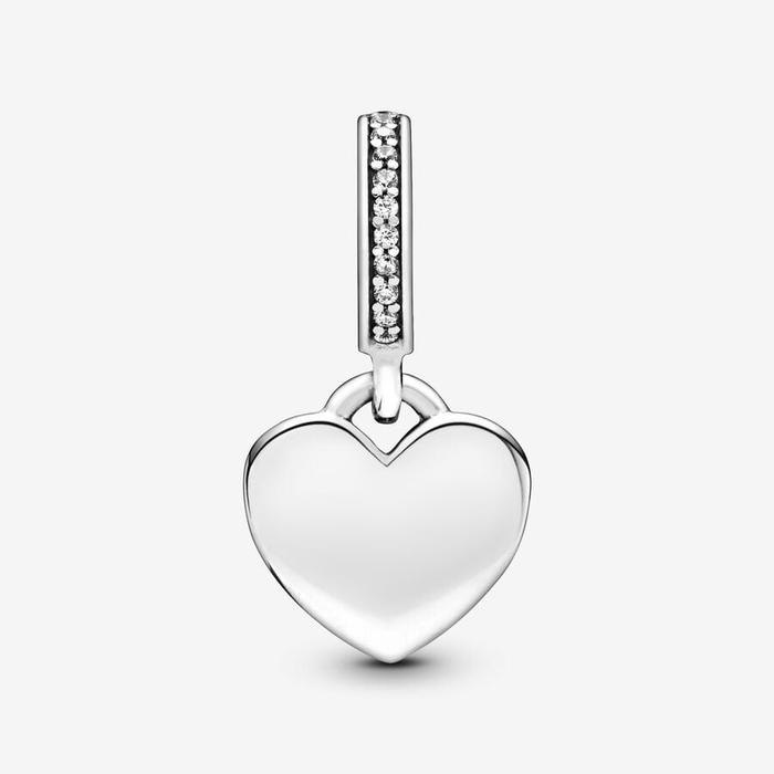 Charm Cuore Pendente da Incidere