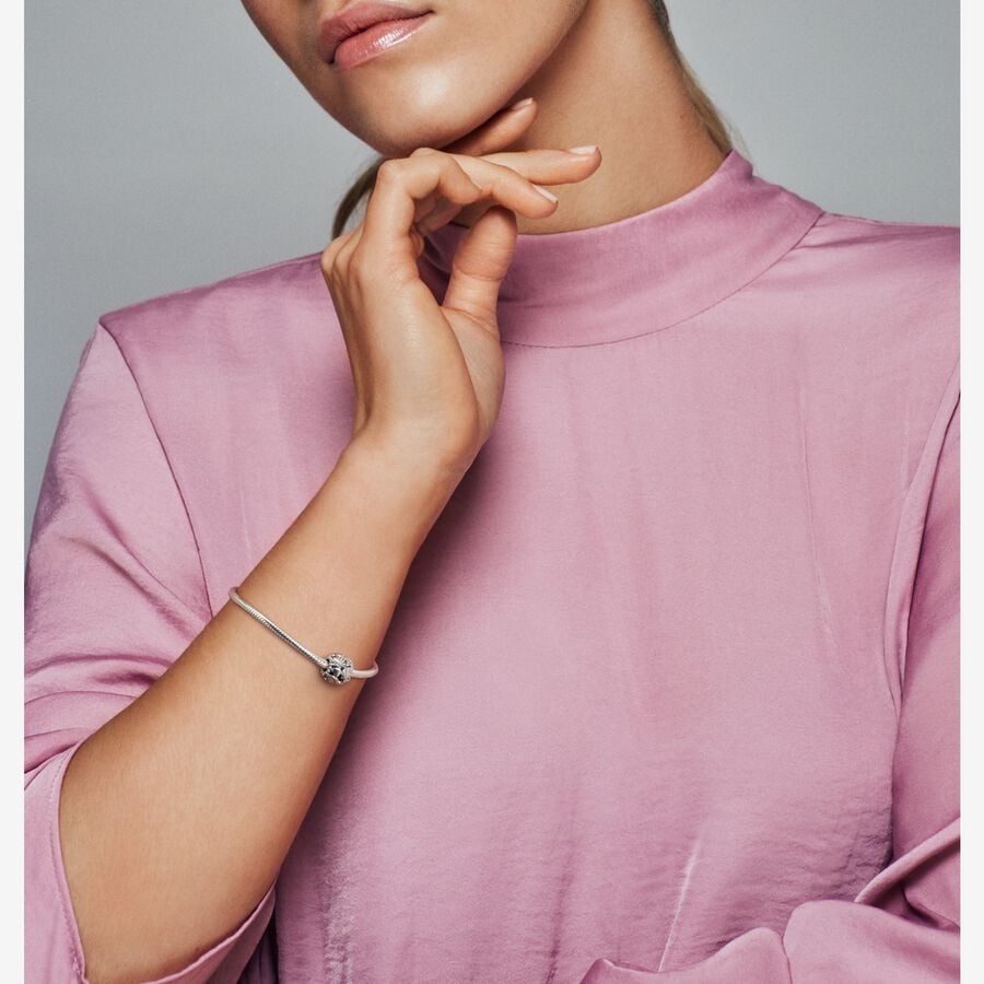 Charm openwork Stella Marina, Conchiglia e Cuore