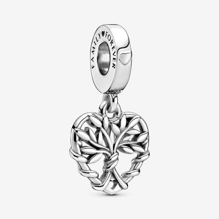 Family Tree Pendant Charm