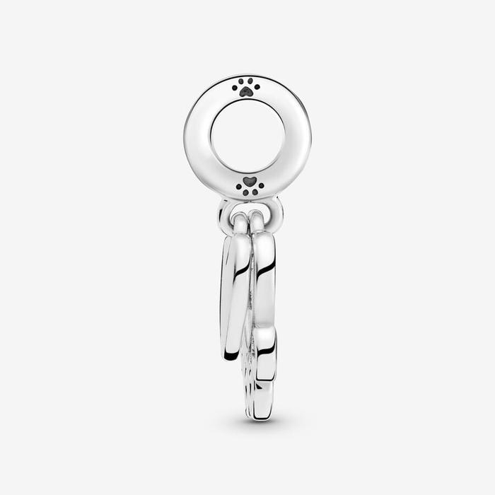 Heart and Paw Pendant Charm
