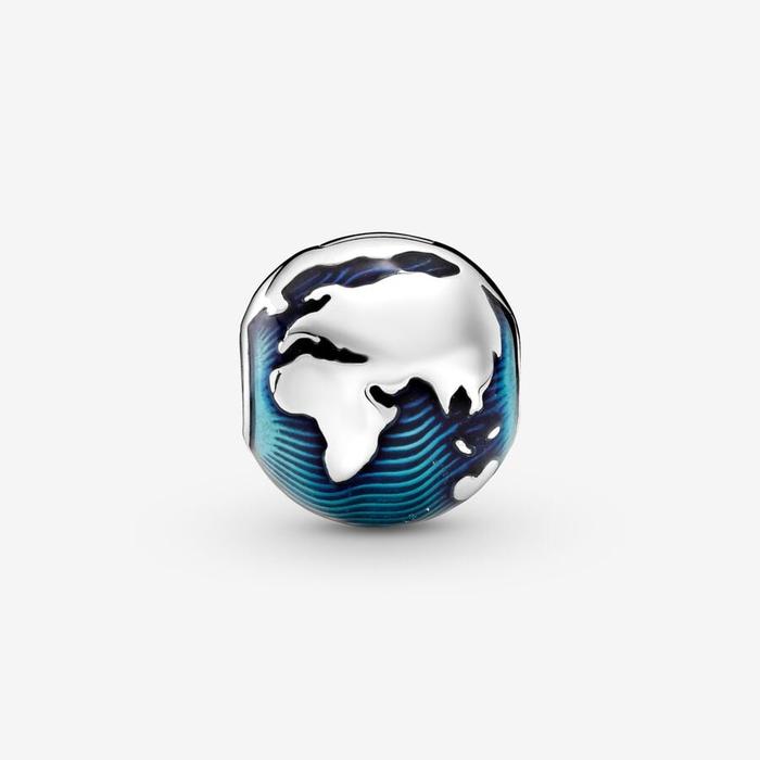Charm Clip Globo blu