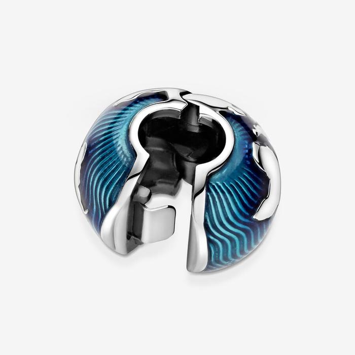 Charm Clip Globo blu