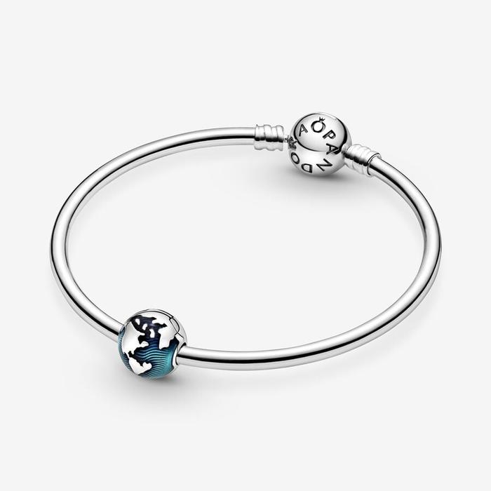 Charm Clip Globo blu