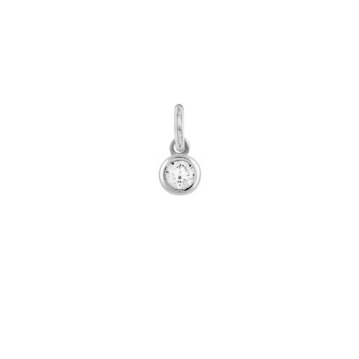 Charm Luce in Oro e Zirconi