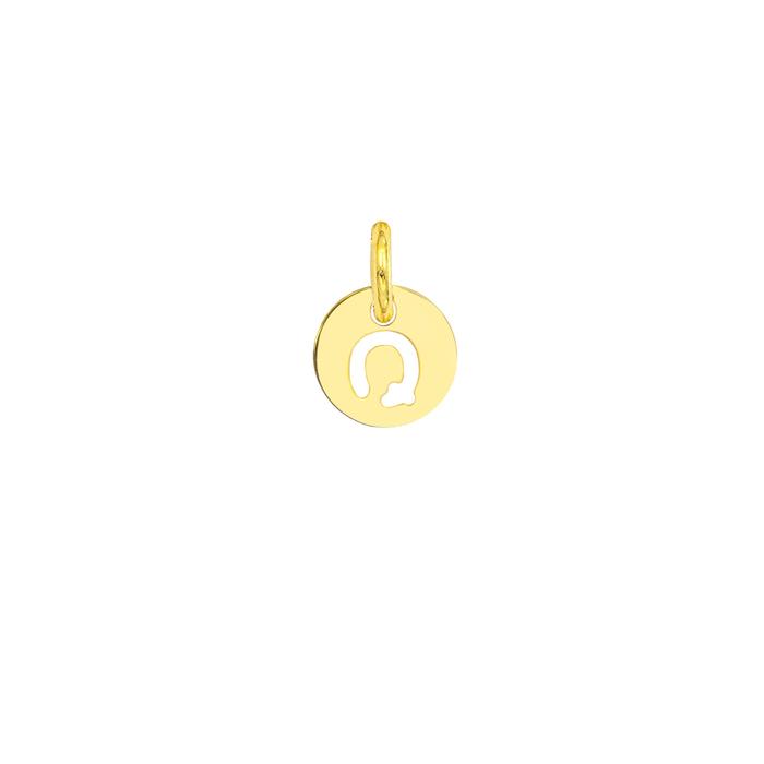 Charm Lettera Q in Oro