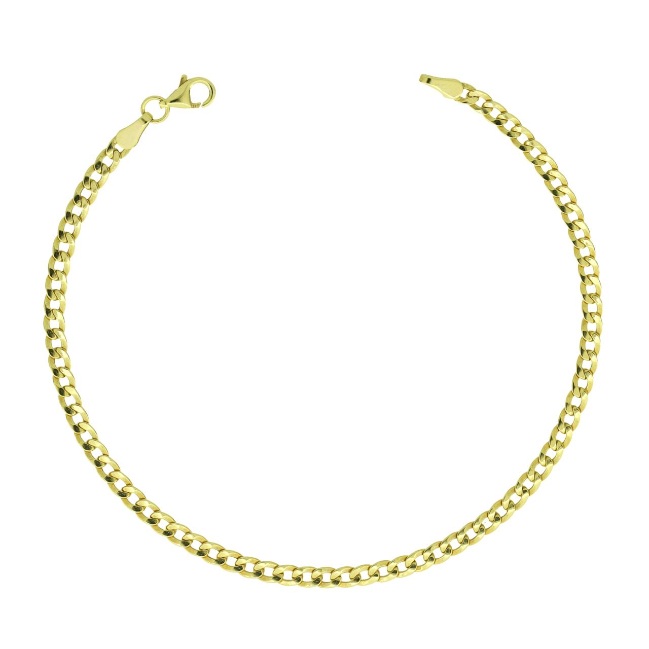 Bracciale maglia piatta