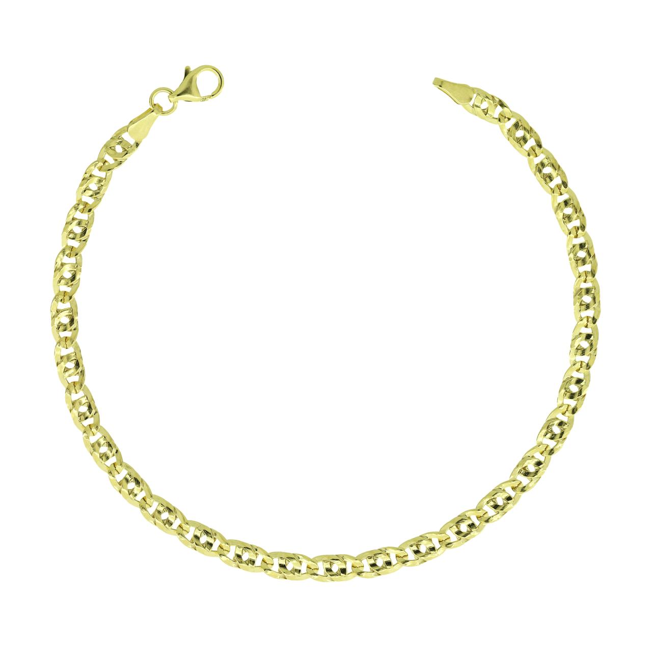 Bracciale maglia piatta