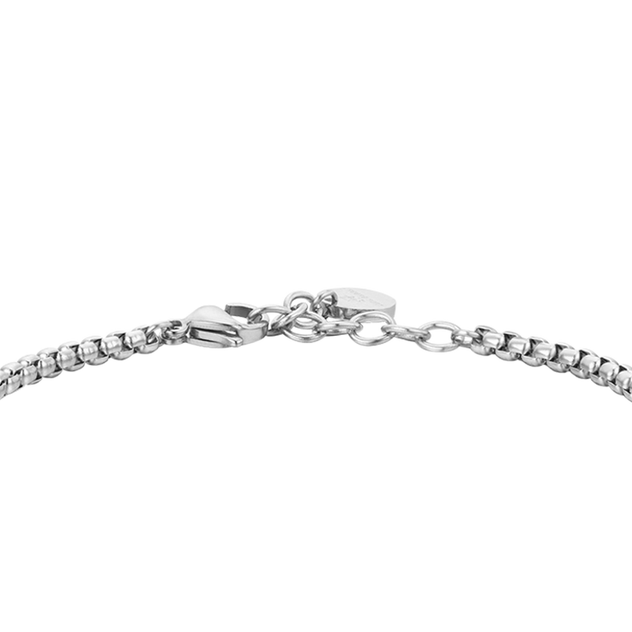 BRACELET HOMME EN ACIER SODALITE BLEU