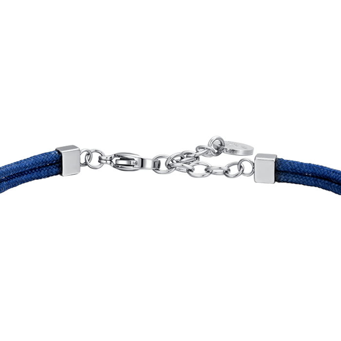 MEN'S BRACELET IN BLUE ROPE AND ANCHOR