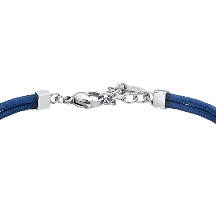 MEN'S BRACELET IN BLUE ROPE AND ANCHOR