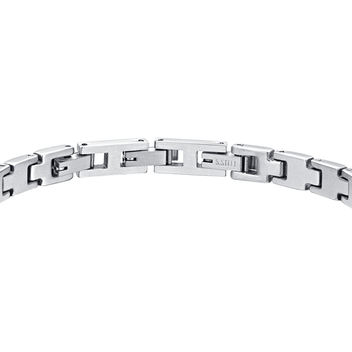 MEN'S BRACELET IN STEEL WIND ROSE IP BLACK