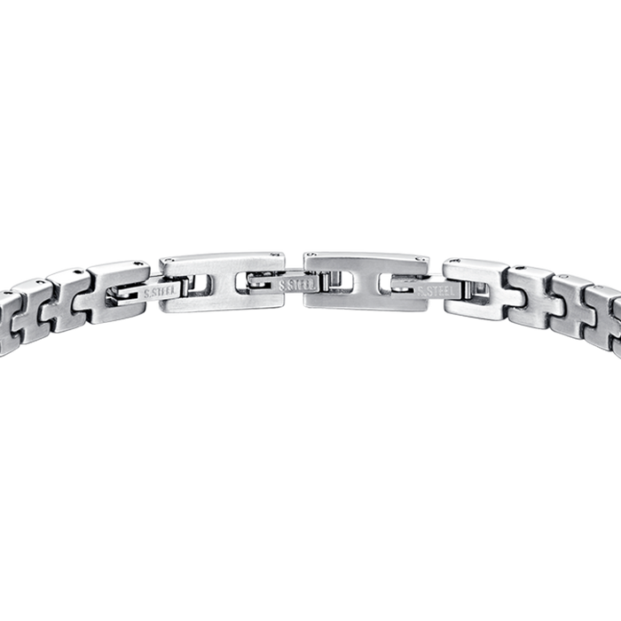 MEN'S BRACELET IN STEEL ELEMENT BLACK IP