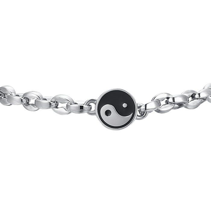 BRACELET HOMME EN ACIER AVEC TAO