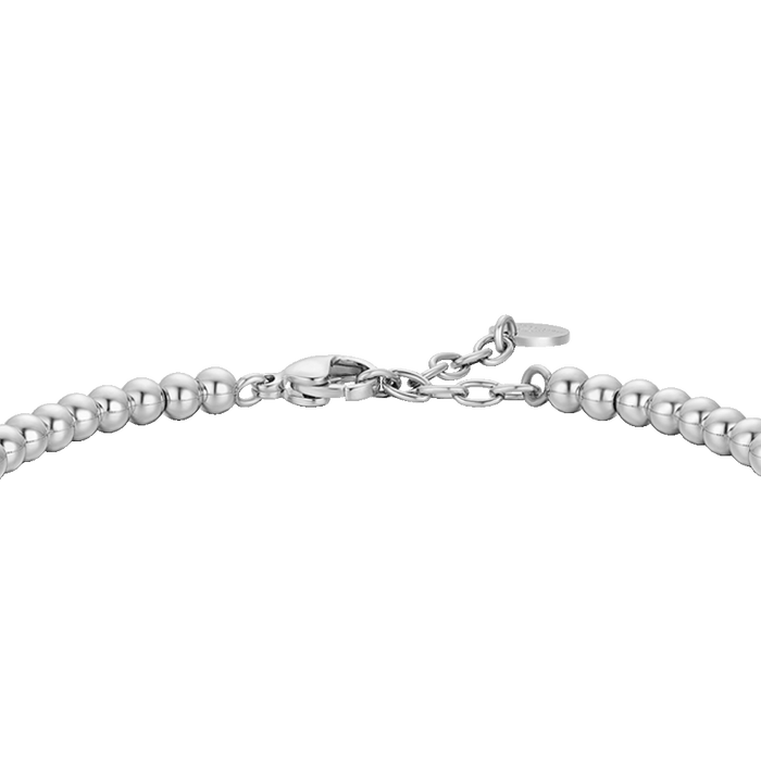 BRACCIALE UOMO IN ACCIAIO CON ELEMENTI IN EMATITE GRIGIA