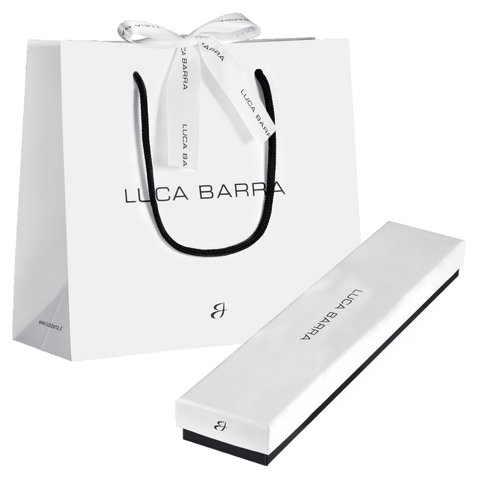 BRACCIALE UOMO IN ACCIAIO CON ELEMENTI IN EMATITE GRIGIA