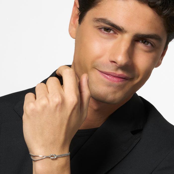 BRACCIALE UOMO IN ACCIAIO CON NODO