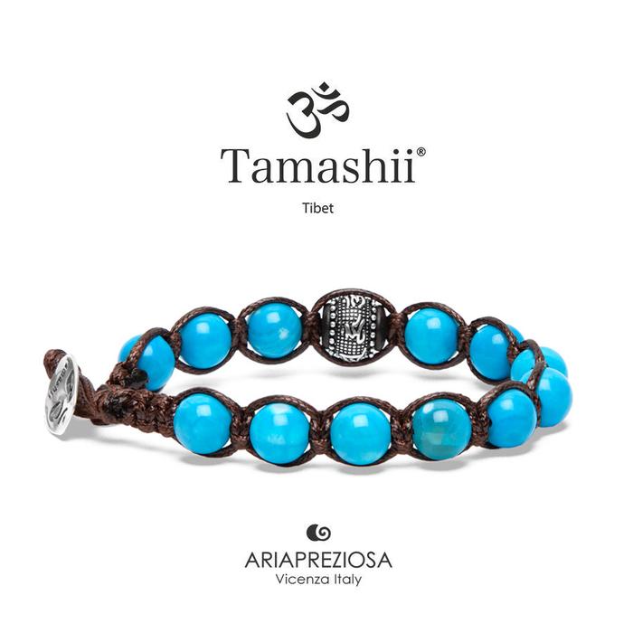 Tamashii Ruota della Preghiera Agata Tibet sky