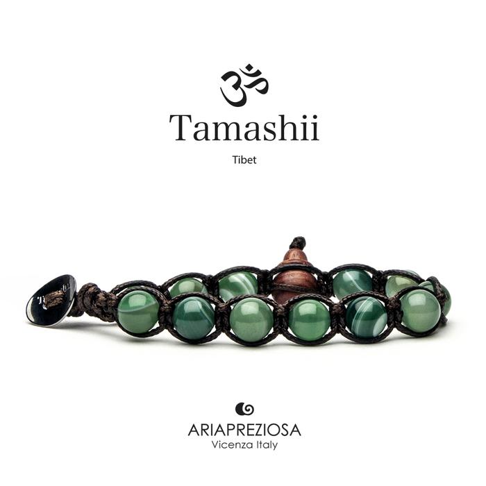 Tamashii Light Green Agate Striped