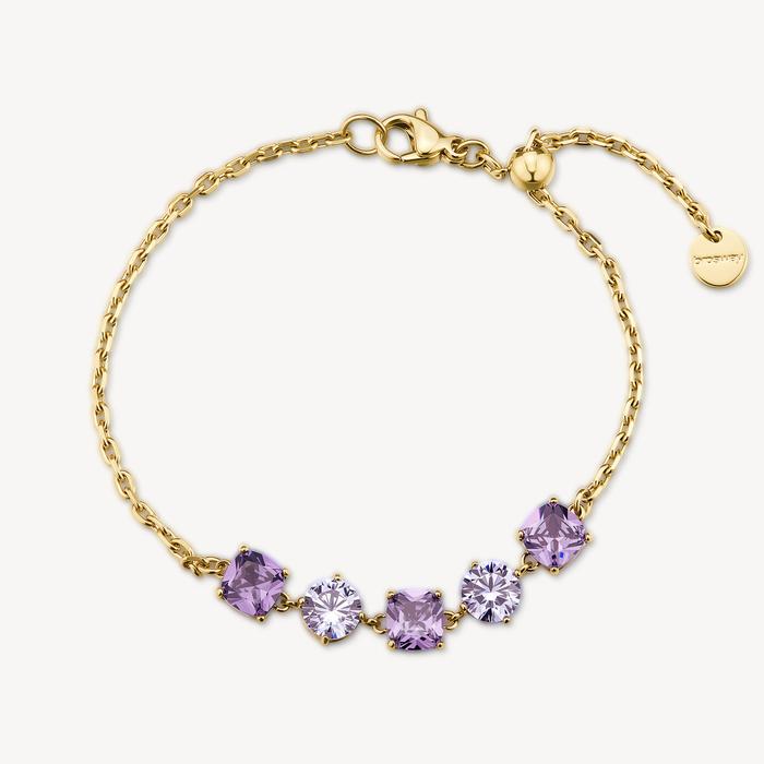 GUESS Bracciale Dreaming In Acciaio Dorato | JUBB03125JWYGS, Senza Pietre, Regolabile