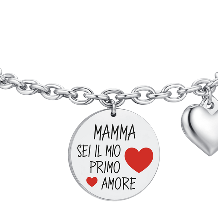BRACELET ACIER FEMME MOM