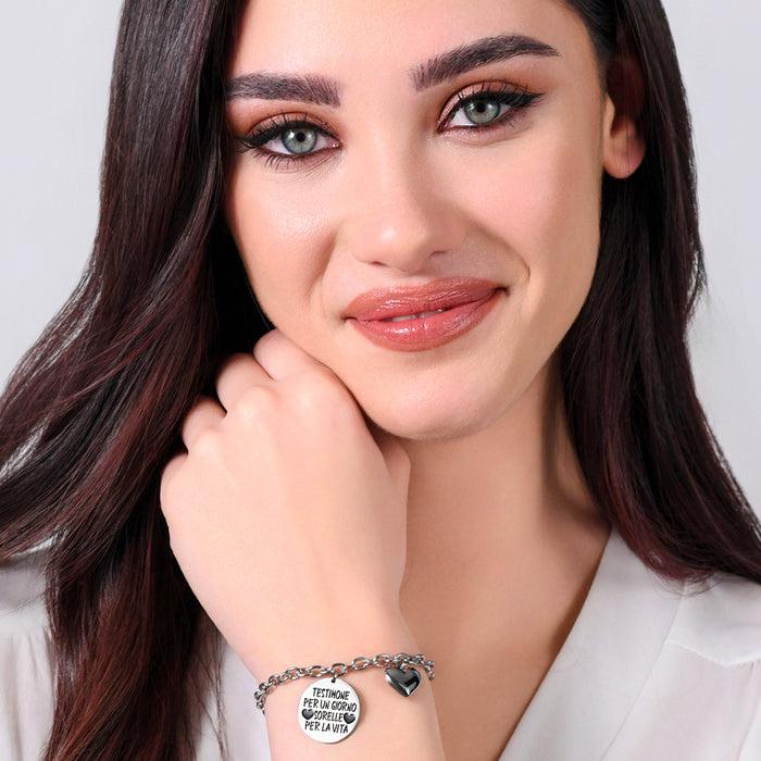 WOMEN'S STEEL BRACELET WITNESS